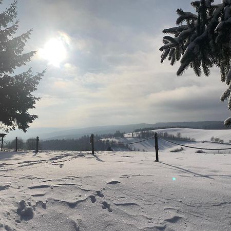 Restaurace A Penzion Gansberg Cotkytle Buitenkant foto
