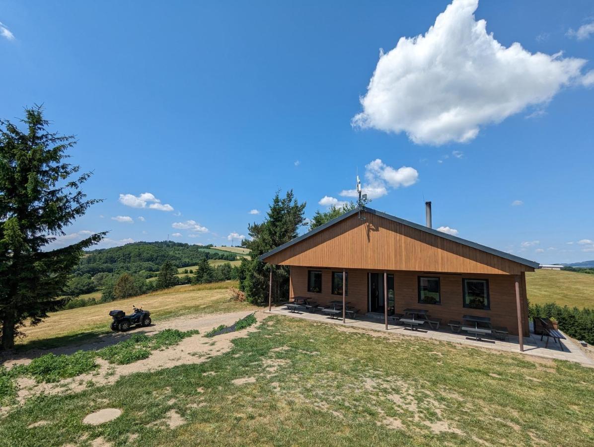 Restaurace A Penzion Gansberg Cotkytle Buitenkant foto