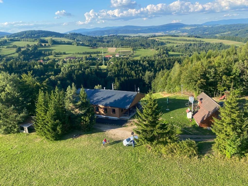 Restaurace A Penzion Gansberg Cotkytle Buitenkant foto